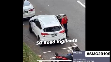 May Ang Mo Kio Street Smc S Honda Vezel Hit Run On