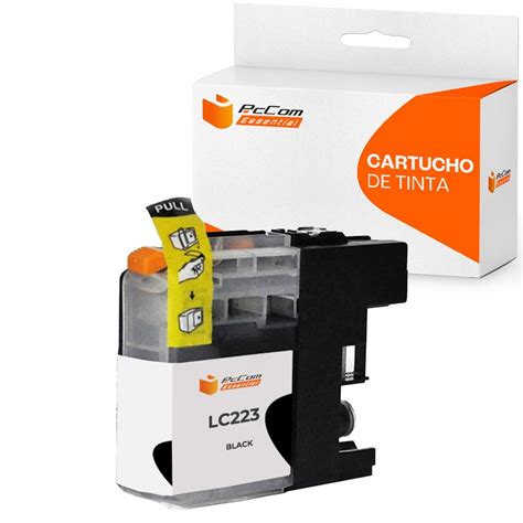 Pccom Essential Brother Lc223lc221 Cartucho Tinta Compatible Negro