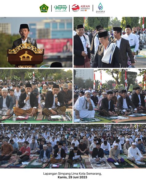 Khutbah Idul Adha H Kakanwil Ajak Kita Teladani Perjuangan Dan