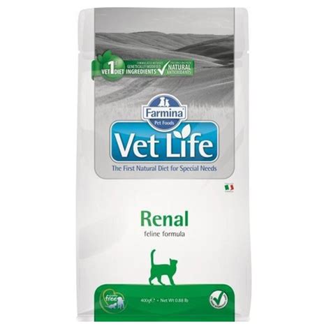 Farmina Vet Life Renal Лечебный корм Фармина для кошек при Заболеваниях ...