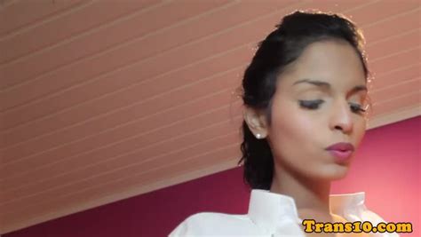 Latina Tgirl Dildo Fucking Tight Ass AShemaletube