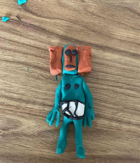 Made The Brush Avatar With Clay Reddievr