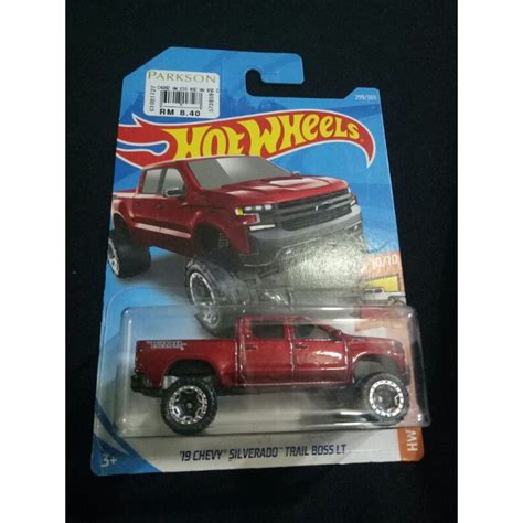 Hot Wheels CHEVY SILVERADO TRAIL BOSS LT Shopee Malaysia