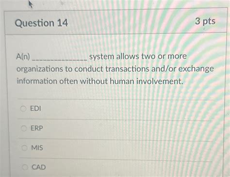 Solved Question 143 PtsA N System Allows Two Or More Chegg