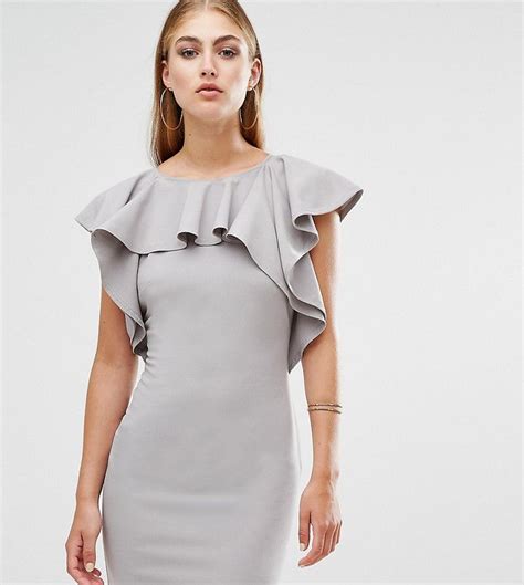 Missguided Ruffle Detail Mini Dress Shopstyle Clothes And Shoes