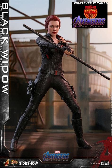 Black Widow Sixth Scale Figure By Hot Toys Avengers Endgame Movie Masterpiece Series