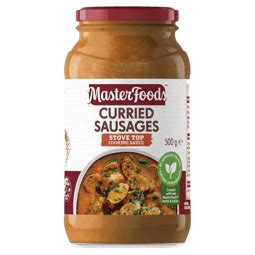 Try Our Quick And Easy Curried Sausages Recipe Base Masterfoods