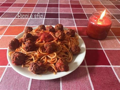 Spaghetti Con Polpette Di Lilli E Il Vagabondo Ricci E Sfizi