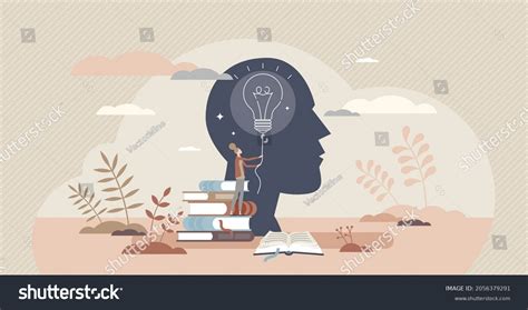 Educational Psychology Tiny Person Concept Light Stock Vector (Royalty Free) 2056379291 ...