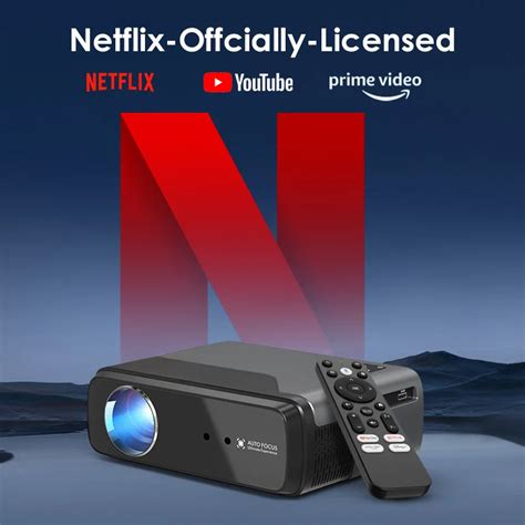 Видеопроектор 4K 1080P Full HD, совместимый с TV Stick Smartphone/HDMI ...