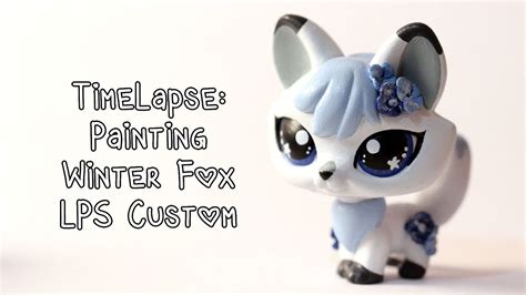 Timelapse: Winter Fox LPS Custom (Commission) - YouTube