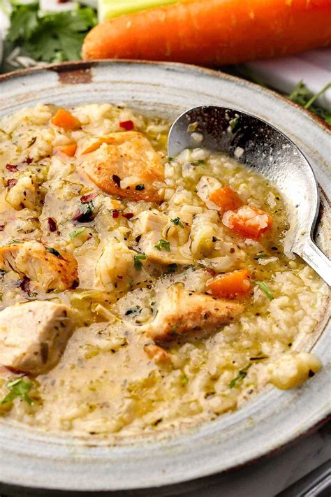 Turkey And Rice Soup Chefjar