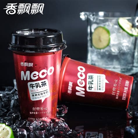 即饮牛乳茶香飘飘Meco蜜谷牛乳茶6杯即饮代餐早餐下午茶奶茶