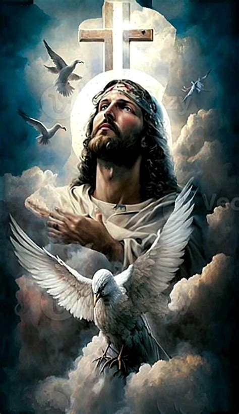 🤲🤲🕊 | Реалистичные рисунки, Христианские картины, Религиозные картины