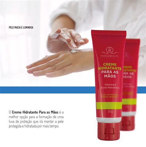 Creme Para Hidratar As Mãos - Creme Hidratante Para As Mãos 50g - Loja Phálle