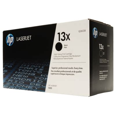 HP Q2613X High Yield Black Toner Cartridge | Genuine/OEM, New | Toner ...