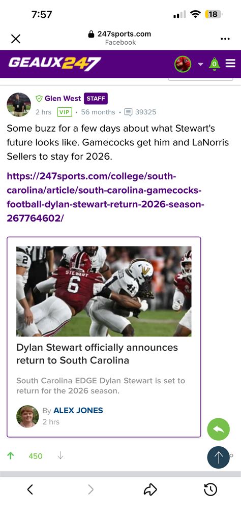 LSU 247 Site Posts Article About Stewart Staying Put