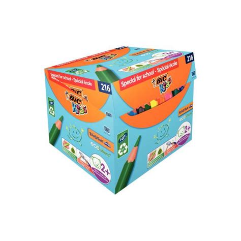 Maxi Classpack De 216 Crayons De Couleurs Evolution Triangulaire Pointe