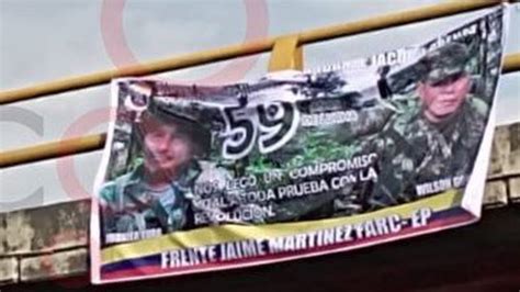 Apareci Otra Pancarta De Las Farc En Cali Este De Junio