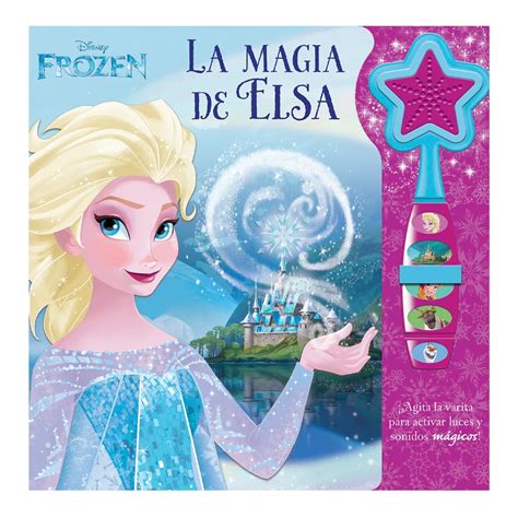 Disney Frozen La Magia De Elsa Libro Y Varita Con Luces Y Sonidos