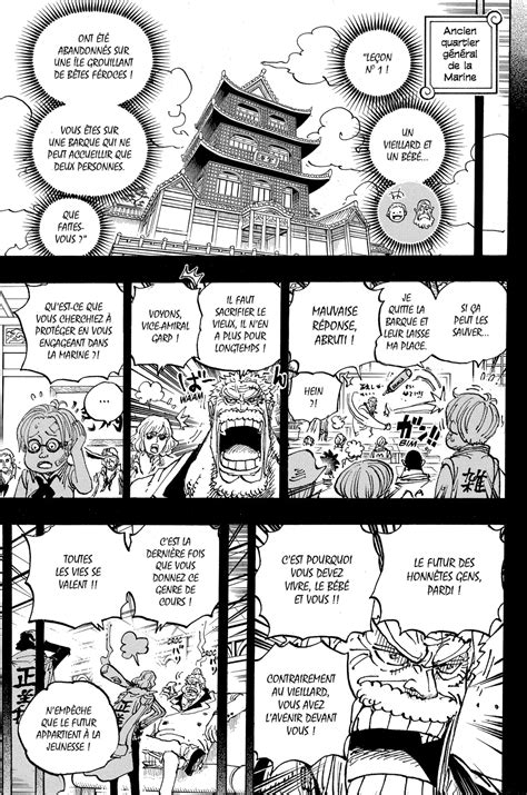 Scan One Piece Chapitre 1088 : Dernière leçon - Page 3 sur ScanVF.Net