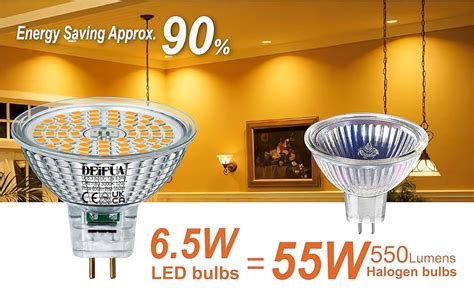 Deifua Lampadine A Led Gu Bianco Caldo K Lumen W