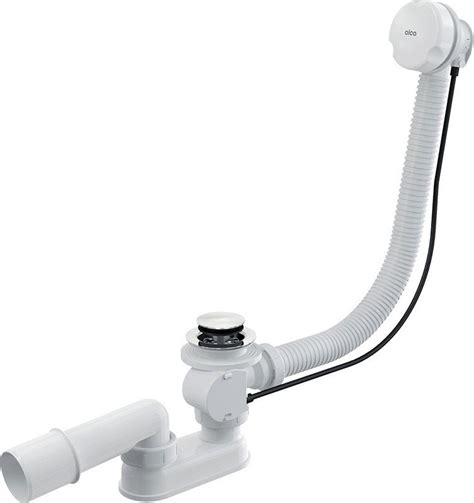 AlcaPlast A51B Слив-перелив для ванны - автоматический (белый), купить ...