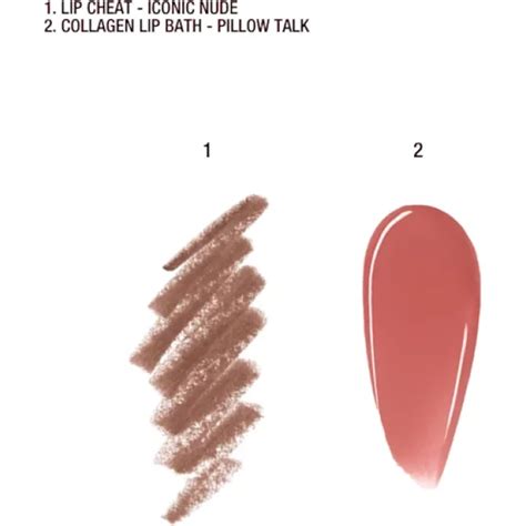 Nude Pink Glossy Lip Duo Nude Pink Charlotte Tilbury