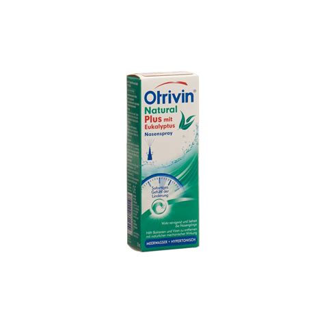 Buy Otrivin Natural Plus Nasal Spray With Eucalyptus 20ml Kanela