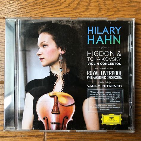 Yahoo Hilary Hahn Higdon Tchaikovsky Violin Conce