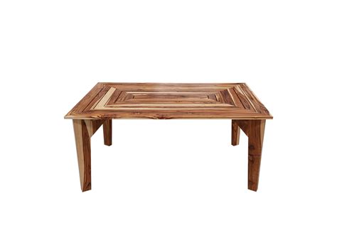 mesa rectangular rattan vallarta