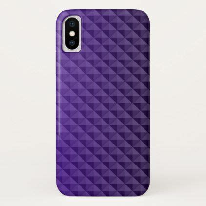 Beautifull Pattern Of Blue Triangles Iphone X Case Blue Gifts Style