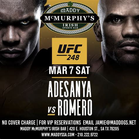 UFC248 – Adesanya vs Romero