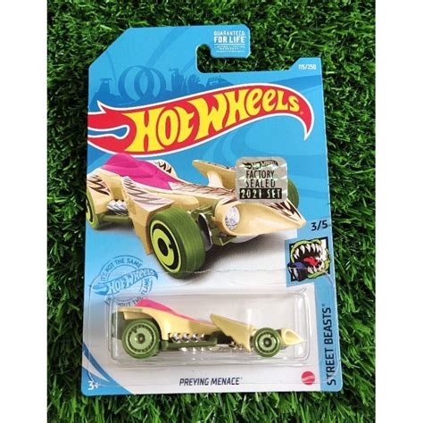 HOT WHEELS 風火輪 FS PREYING MENACE 恐龍工廠密封 蝦皮購物