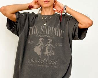 Lesbian Pride Shirt Sapphic Shirt Gift For Girlfriend Coming Out Gift LGBTQIA Gift Pride