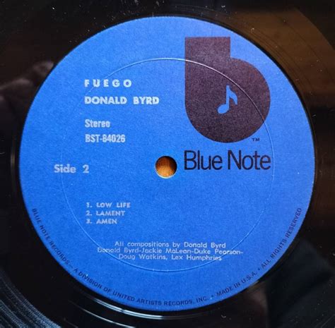 Yahoo オークション LP ドナルドバード Donald Byrd FUEGO 1970年