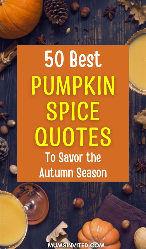 99 Cute And Clever Pumpkin Spice Quotes And Captions To Give Your Posts