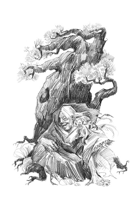 Иллюстрация Колдунья в стиле природа | Illustrators.ru