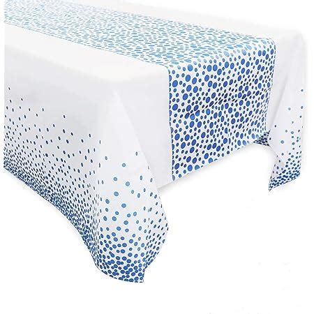 2Pcs Nappe Fête Anniversaire Plastique Nappe Table Happy Birthday