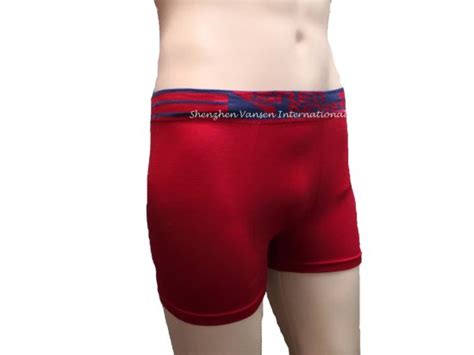 Chine L Aise Boxeur Pour Hommes Culotte En Couleur Pure Acheter Lingerie Sur Fr Made In China