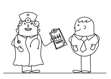 60 Drawing Of The Doctors Office Stock Illustrations Royalty Free