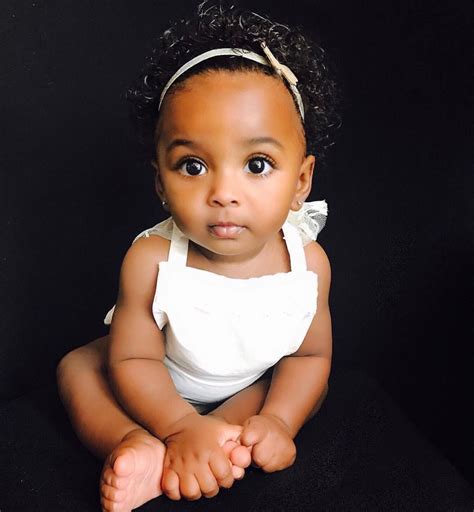 Pin By Deana Decaro On Beautiful Babys Cute Baby Girl Cute Black