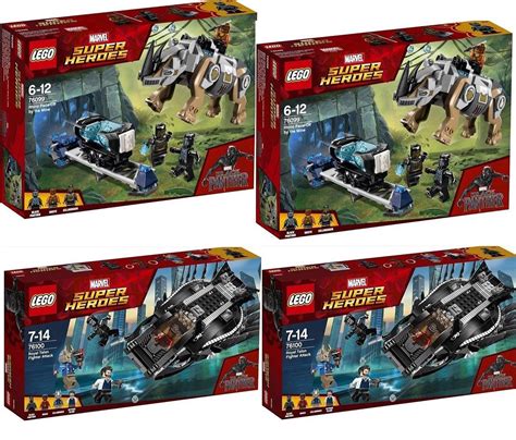 Lego Black Panther Images revealed - 76099 Rhino Face-Off by the Mine ...