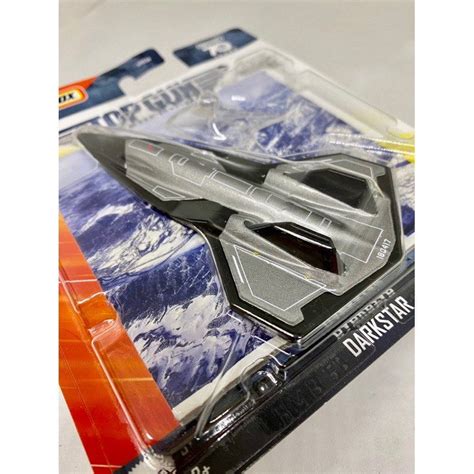 Matchbox Darkstar Grey Top Gun Maverick Fighter Aircraft Th