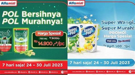 Katalog Promo Alfamidi Hari Ini Juli Belanja Karbol Dan Super