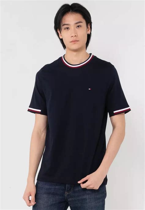 Buy Tommy Hilfiger Bold Global Stripe Tee Online Zalora Malaysia