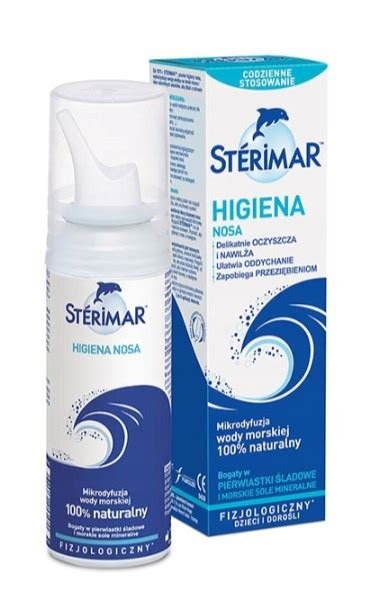 STERIMAR HIGIENA NOSA 100 Ml Woda Morska Spray 10082978678 Allegro Pl