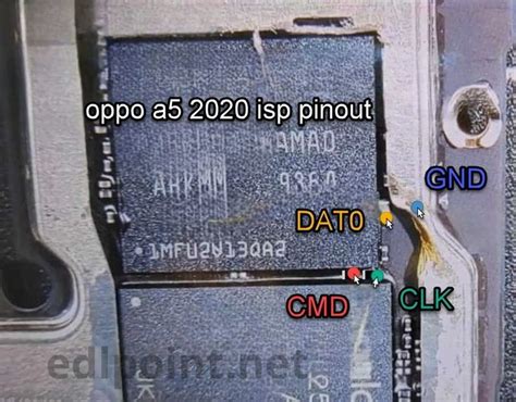 Oppo A5 2020 Isp Pinout Edlpoint In 2023 Isp Power