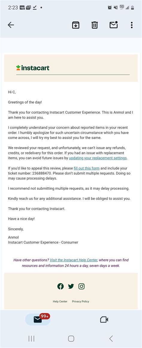 Tell Me To Go Fuck Myself With As Many Words As Possible R Instacart
