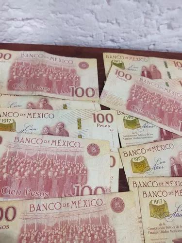 Billete De Pesos Aniversario De La Constituci N Mexicana En